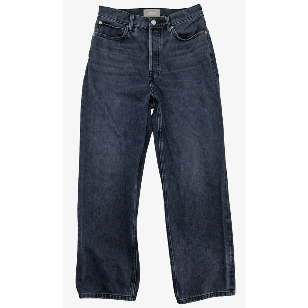 Everlane Jeans Mens 28x28 Blue Dark Wash Relaxed Straight Denim Casual Pants